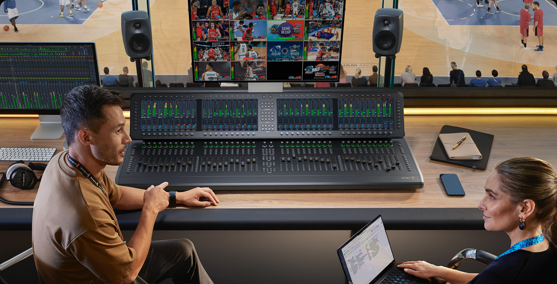 Fairlight Live Audio Panel hardware control surface