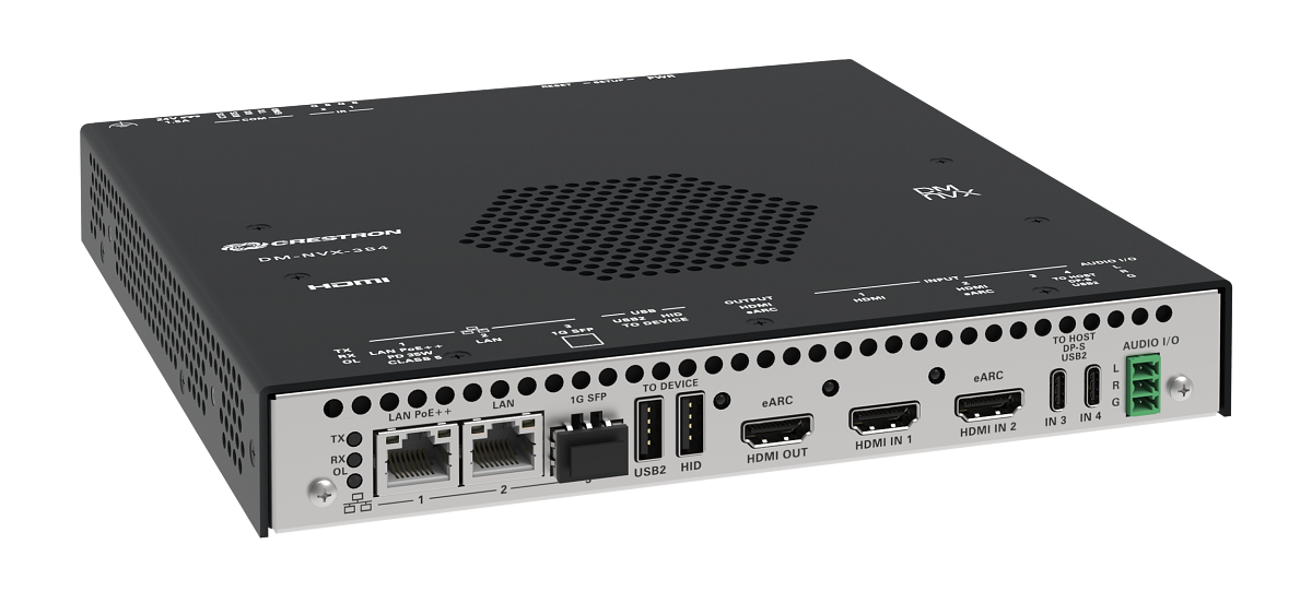 Crestron AV distribution hardware for classroom installs